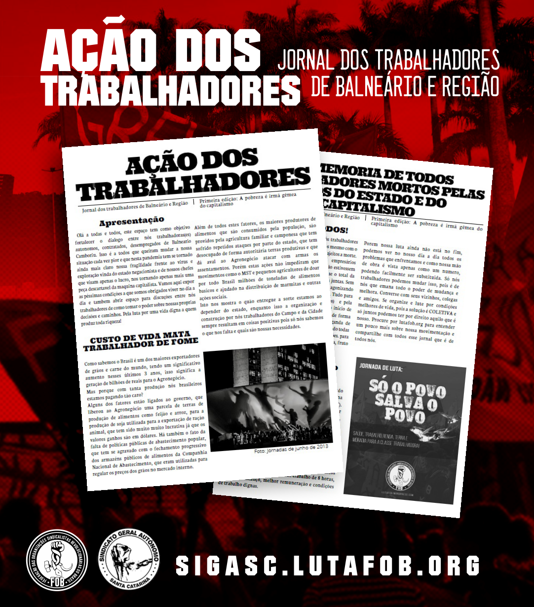 SIGA-SC | Jornal Ação dos Trabalhadores de Balneário Camboriú e Região