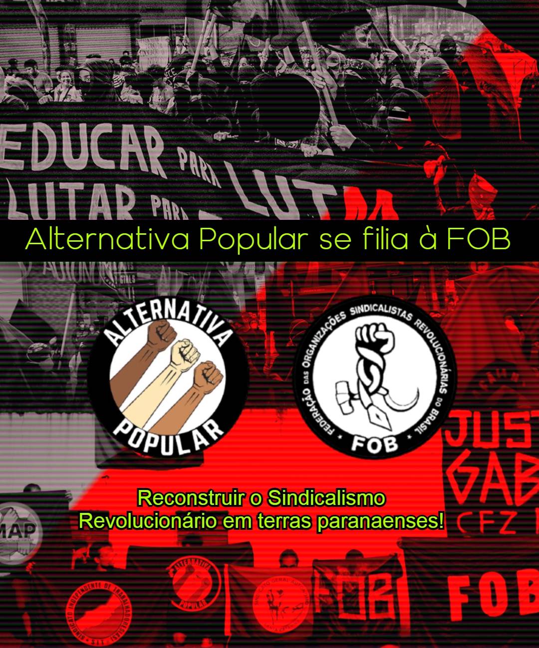 Alternativa Popular do Paraná se filia a FOB