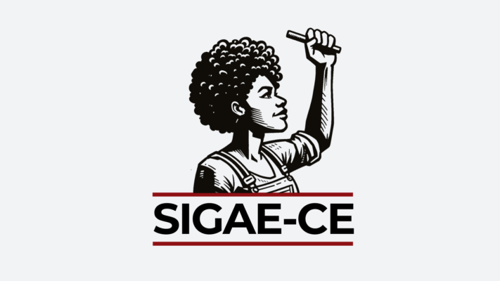 Logo Sigae Ce Vertical Minimalista