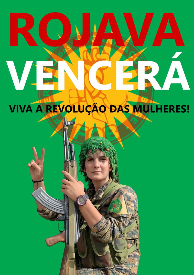 PROTEJA A REVOLUÇÃO DE ROJAVA!