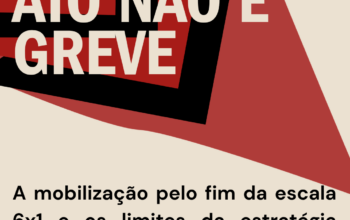 Post para Instagram ATO NÃO É GREVE