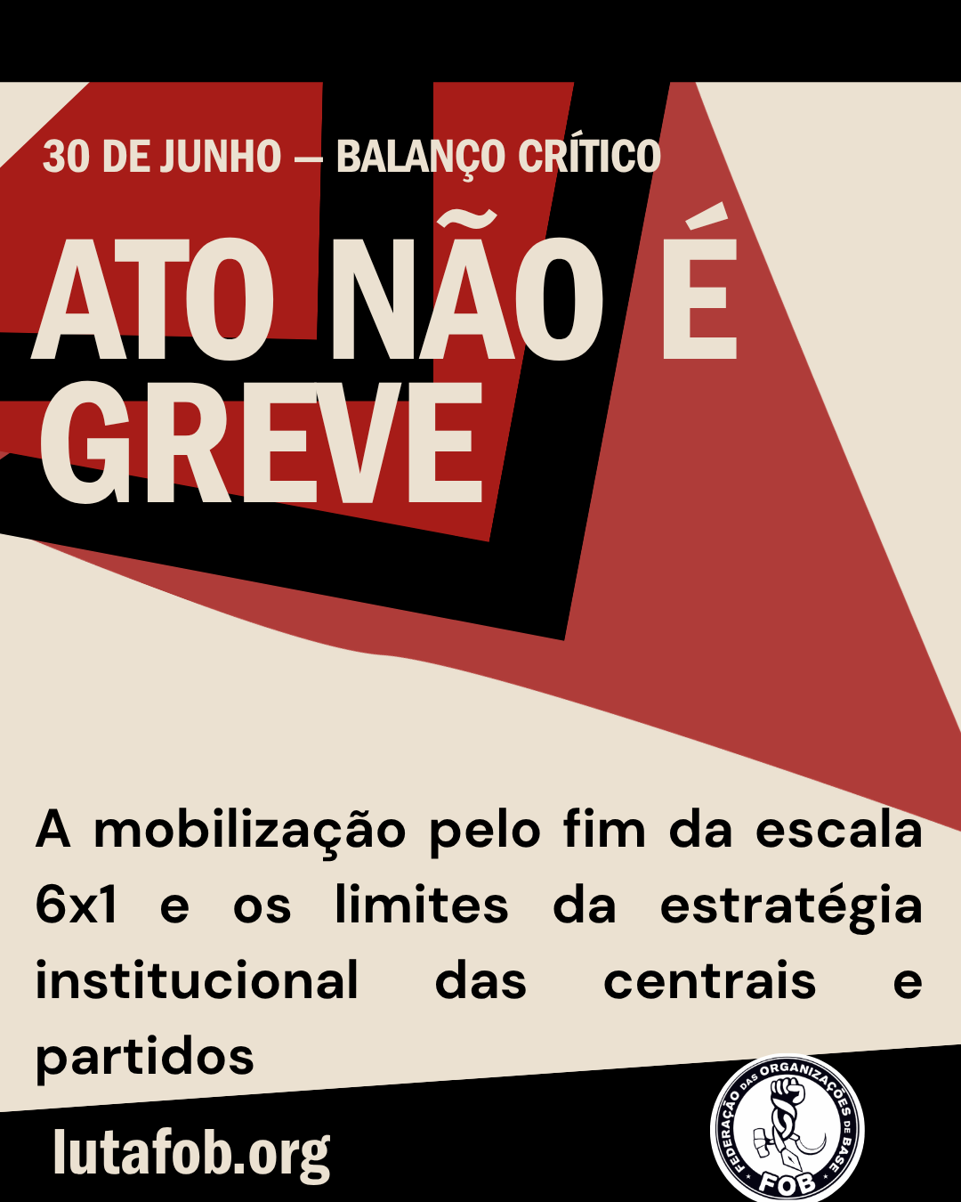 30 DE JUNHO E O LIMITE DA CONCILIAÇÃO
