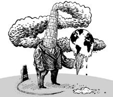 Poluicao terra sorvete